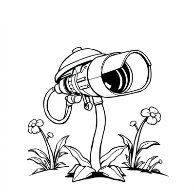 Peashooter from Plants vs Zombies