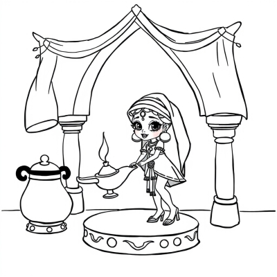 Tala in the Lamp