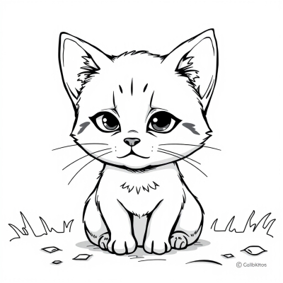 The Sad Kitten