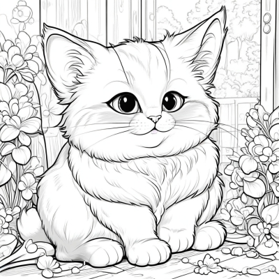 Fluffy Cat