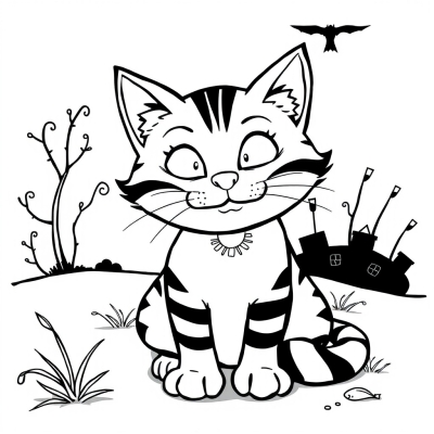 Striped Cheshire Cat