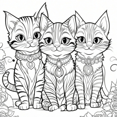 Striped Kittens