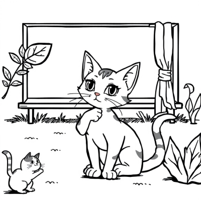 Cat in Thought
