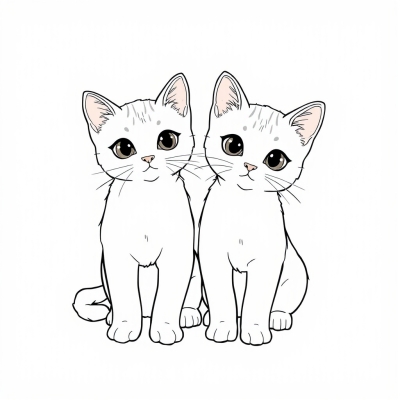 Two Cute Kittens