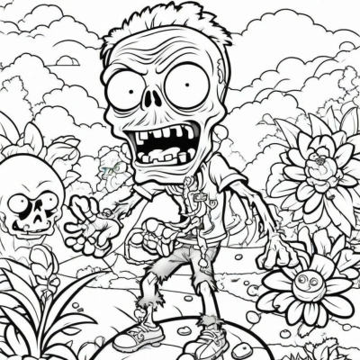 Zombie on the Tarzan Swing