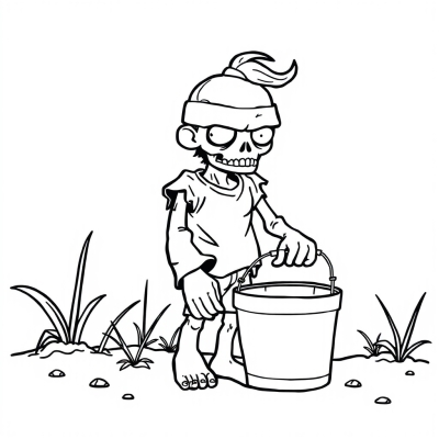 Zombie with a Bucket