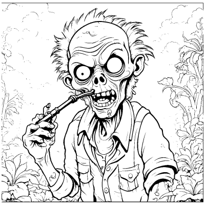 Zombie with Pipe