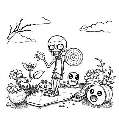 Zombie with Target