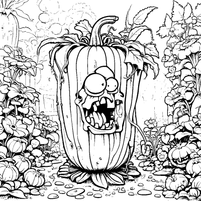 Zombie Plants vs. Zombies Squash