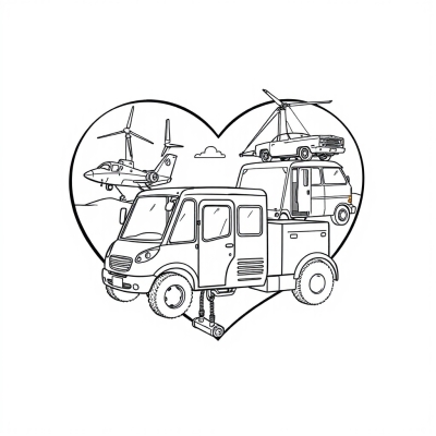 Transportation in the Shape of a Heart