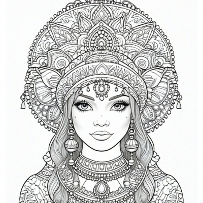 Stress Relief Girl with Bells on Her Hat