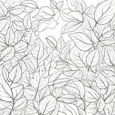 Autumn Leaves Dancing in the Wind