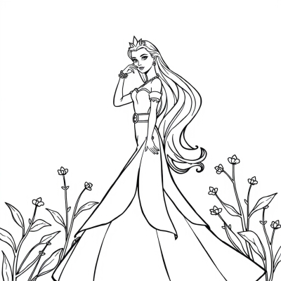 Barbie as Merlia
