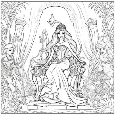 Barbie Defends the Throne of Oceania
