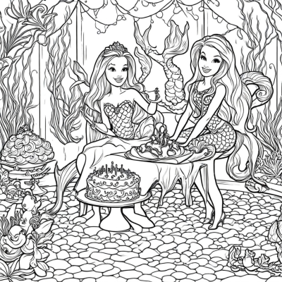 Mermaid Barbie Celebration