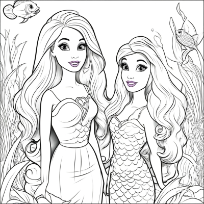 Barbie with Friends