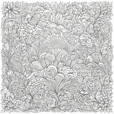 New Year Anti-Stress Coloring Collection