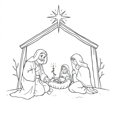 Christmas. Christ is Born