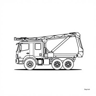 Crane Truck