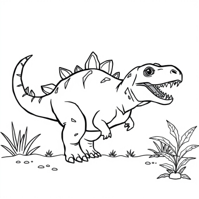 Fierce Ceratosaurus