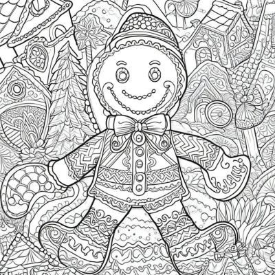 Gingerbread Man Anti-Stress