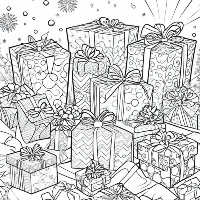 Bundle of Gifts for New Year