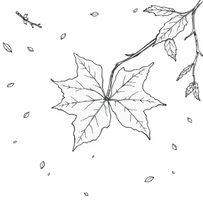 Japanese Maple Autumn Leaf