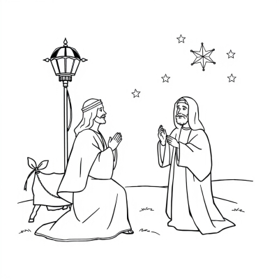 Jesus and the Star