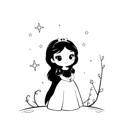 Kawaii Snow White