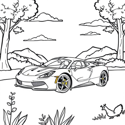 Sports Car for Kids