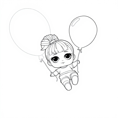 LOL Doll in a Balloon