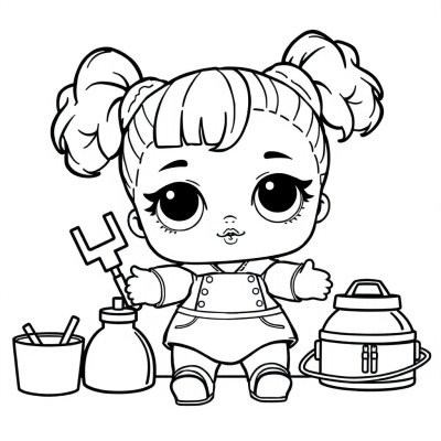 LOL Surprise Hardworking Baby