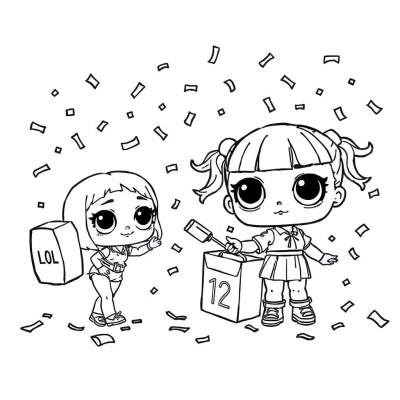 LOL Confetti Takedown
