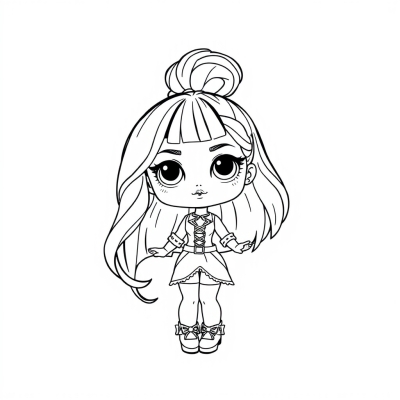 LOL Daring Diva with Hair