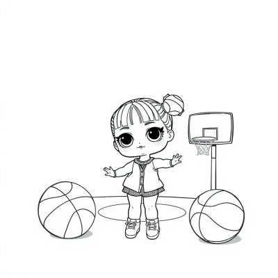 LOL Basketball Doll