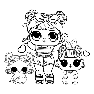LOL Doll with Pets