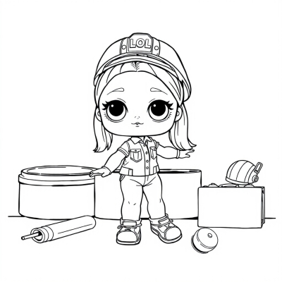 LOL Doll Hard Worker