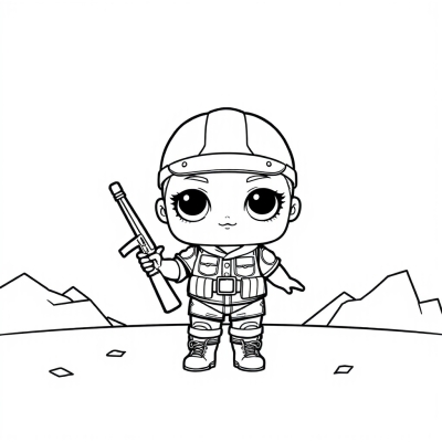 LOL Glitter Boy Soldier