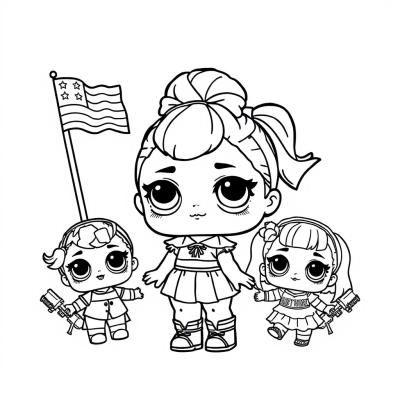 LOL Baby Independence Day