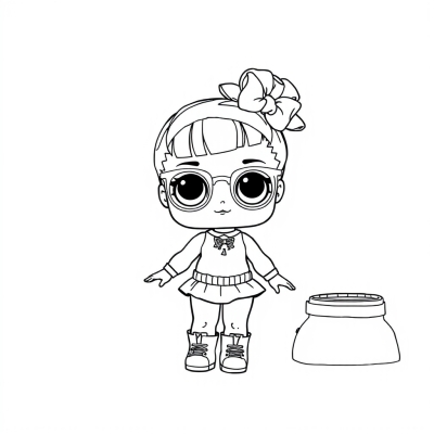 LOL Hipster Doll