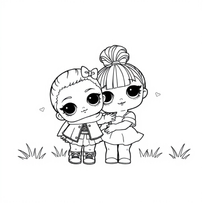 LOL Little Sister Hug
