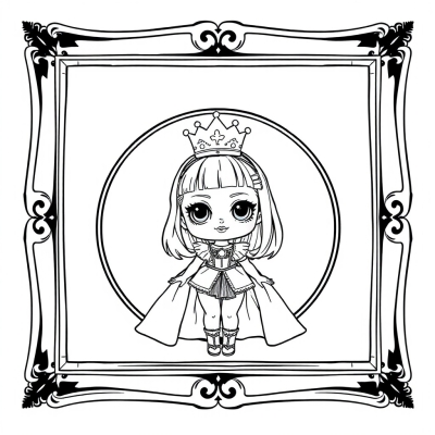 LOL OMG Design Queen in Frame