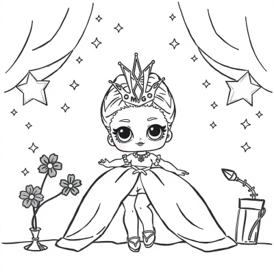 LOL OMG Queen Crystal