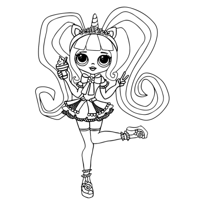 LOL OMG Unicorn Anime