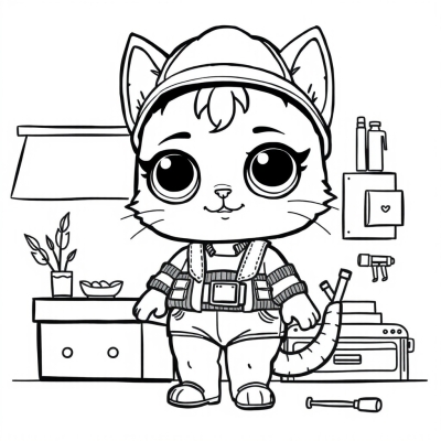 LOL Pet Kitten Worker