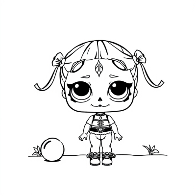 LOL Doll Skull