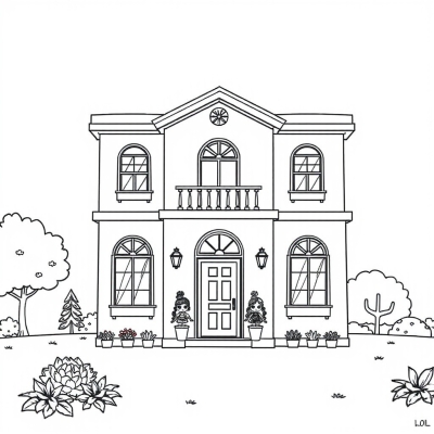 LOL Three-Story House