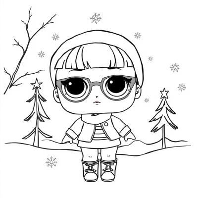 LOL Winter Disco Figure Eight