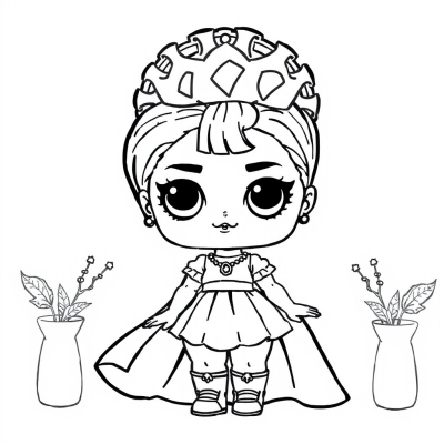 LOL Your Majesty with Hair