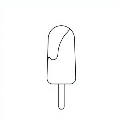 Chocolate-Dipped Popsicle